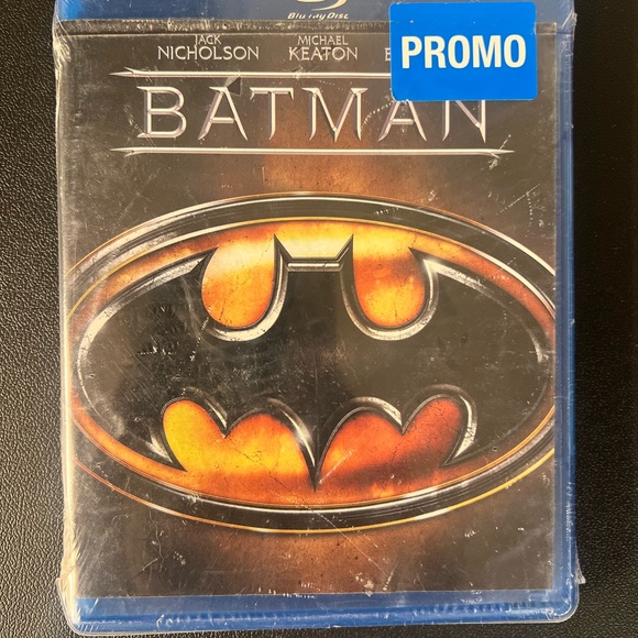 1989 Batman (Blu-ray Disc, 2009) Michael Keaton Jack Nicholson New Sealed - Picture 1 of 3
